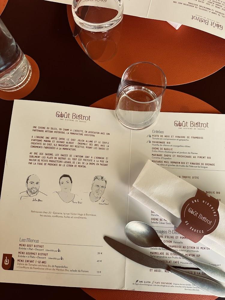 Goût Bistrot - Menu Image 2